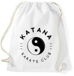printfashion Katana karate club - Sportzsák, Tornazsák - Fehér (5007916)