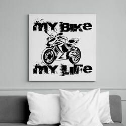 printfashion cbr650rf - Vászonkép - Fehér (6633145)
