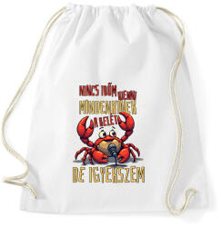 printfashion Nincs időm kienni a belét mindenkinek de igyekszem - Sportzsák, Tornazsák - Fehér (16670076)