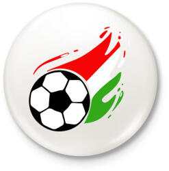 printfashion Magyar foci - Kitűző, hűtőmágnes - Fehér (16189505)