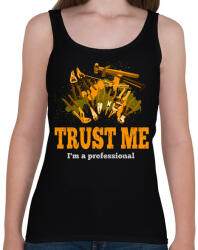 printfashion trust me - Női atléta - Fekete (2371601)