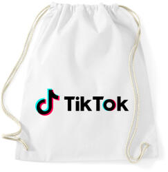 printfashion TikTok - Sportzsák, Tornazsák - Fehér (2489666)