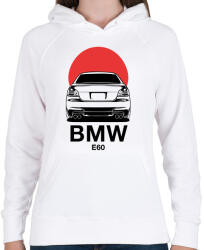 printfashion BMW E60 - Női kapucnis pulóver - Fehér (14783595)