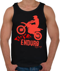 printfashion Enduro - Férfi atléta - Fekete (4253480)