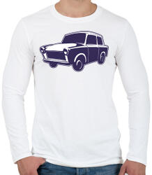 printfashion Trabant - Férfi hosszú ujjú póló - Fehér (11671253)