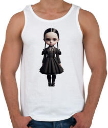 printfashion Wednesday - Gót stílusú illusztráció - Férfi atléta - Fehér (11896990)