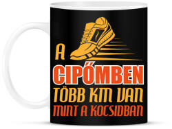 printfashion A cipőmben - Bögre - Fekete (13699703)