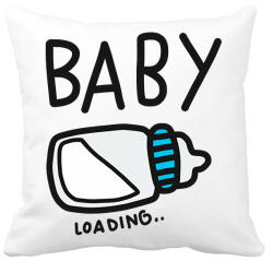printfashion Baby loading - Párnahuzat, Díszpárnahuzat - Fehér (11889914)