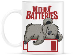 printfashion Lemerülve - koala - Bögre - Fehér (6934280)