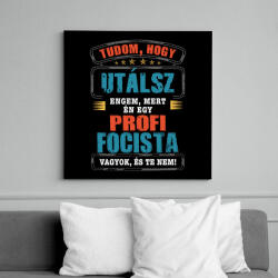 printfashion Profi focista - Vászonkép - Fekete (6658230)