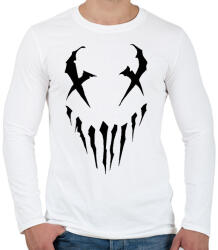 printfashion Xeyes - Férfi hosszú ujjú póló - Fehér (2951219)