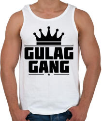 printfashion Gulag Gang - Férfi atléta - Fehér (3027778)