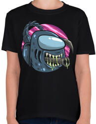 printfashion Alien impostor - Gyerek póló - Fekete (3528553)