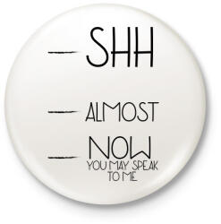 printfashion Kávé szint - Bögre (fekete) - Kitűző, hűtőmágnes - Fehér (7024098)