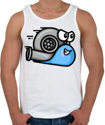 printfashion Turbócsiga - Férfi atléta - Fehér (2250080)