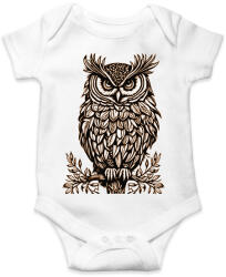 printfashion Bagoly - Baba Body - Fehér (15955850)