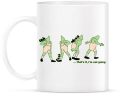 printfashion grincs készülődik - Bögre - Fehér (15124675)