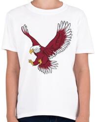 printfashion Sas - Bold eagle - Gyerek póló - Fehér (4243618)