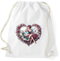 printfashion Magyar lány - Sportzsák, Tornazsák - Fehér (15886382)