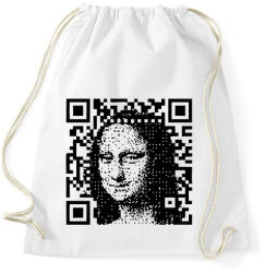 printfashion Mona Lisa - Sportzsák, Tornazsák - Fehér (12574306)