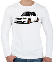 printfashion Bömbi - Férfi hosszú ujjú póló - Fehér (2091834)