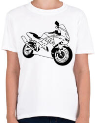 printfashion kawaff - Gyerek póló - Fehér (2908602)