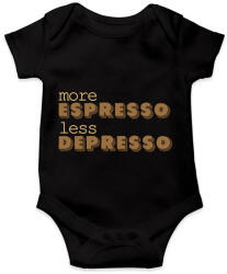 printfashion Több espresso - Baba Body - Fekete (11637486)