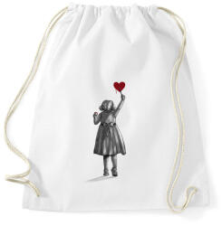 printfashion Alkotás - Sportzsák, Tornazsák - Fehér (418016)