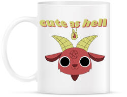 printfashion pokolian cuki - Bögre - Fehér (14697242)