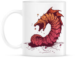 printfashion Dune - homokféreg - Bögre - Fehér (15838890)