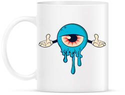 printfashion Blue Monster - Bögre - Fehér (2058637)