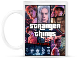 printfashion Stranger Things - Bögre - Fehér (5443431)