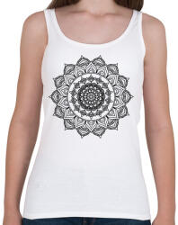 printfashion Kifesthető mandala minta2. - Női atléta - Fehér (4080571)