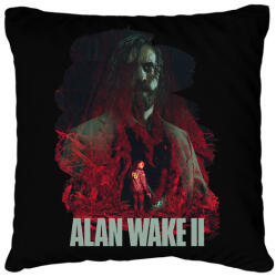 printfashion Alan Wake 2 - Párnahuzat, Díszpárnahuzat - Fekete (15795283)