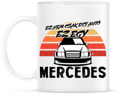 printfashion Ez nem csak egy autó ez egy MERCEDES - Bögre - Fehér (16464527)