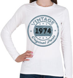 printfashion 1974 - Női hosszú ujjú póló - Fehér (12160452)