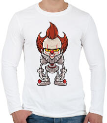 printfashion Penny Wise - Férfi hosszú ujjú póló - Fehér (2364469)