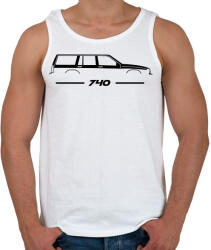 printfashion Volvo 740 (4) - Férfi atléta - Fehér (14469131)
