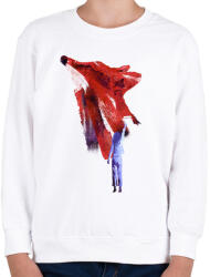 printfashion My only friend - Gyerek pulóver - Fehér (229178)