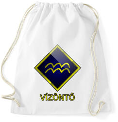 printfashion Vízöntő - Sportzsák, Tornazsák - Fehér (5351636)