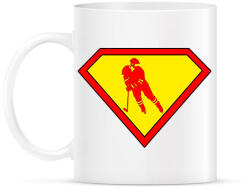 printfashion Super Jégkorongos - Bögre - Fehér (11715957)