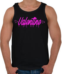 printfashion valentine - Férfi atléta - Fekete (15572747)