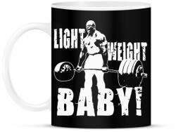 printfashion Light weight baby! - Bögre - Fekete (14767762)