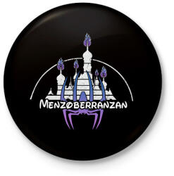 printfashion Menzoberranzan - Kitűző, hűtőmágnes - Fekete (4960696)