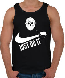 printfashion Just do it halloween 1 white - Férfi atléta - Fekete (1789985)