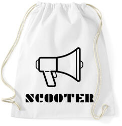 printfashion SCOOTER in the house - Sportzsák, Tornazsák - Fehér (16095549)
