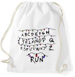 printfashion RUN Stranger Things - Sportzsák, Tornazsák - Fehér (1805861)