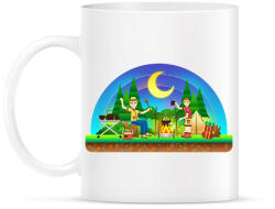 printfashion Kempingezés - Bögre - Fehér (10592944)