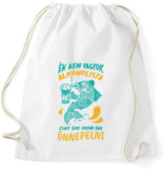 printfashion Sok okom van ünnepelni - Sportzsák, Tornazsák - Fehér (9462423)