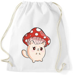 printfashion CatShroom - Sportzsák, Tornazsák - Fehér (13507711)